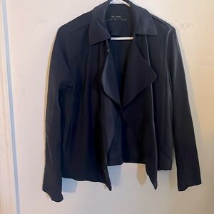 Zara faux suede moto jacket